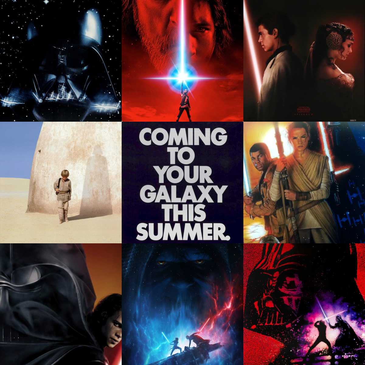 Teaser Posters of the&nbsp;Saga